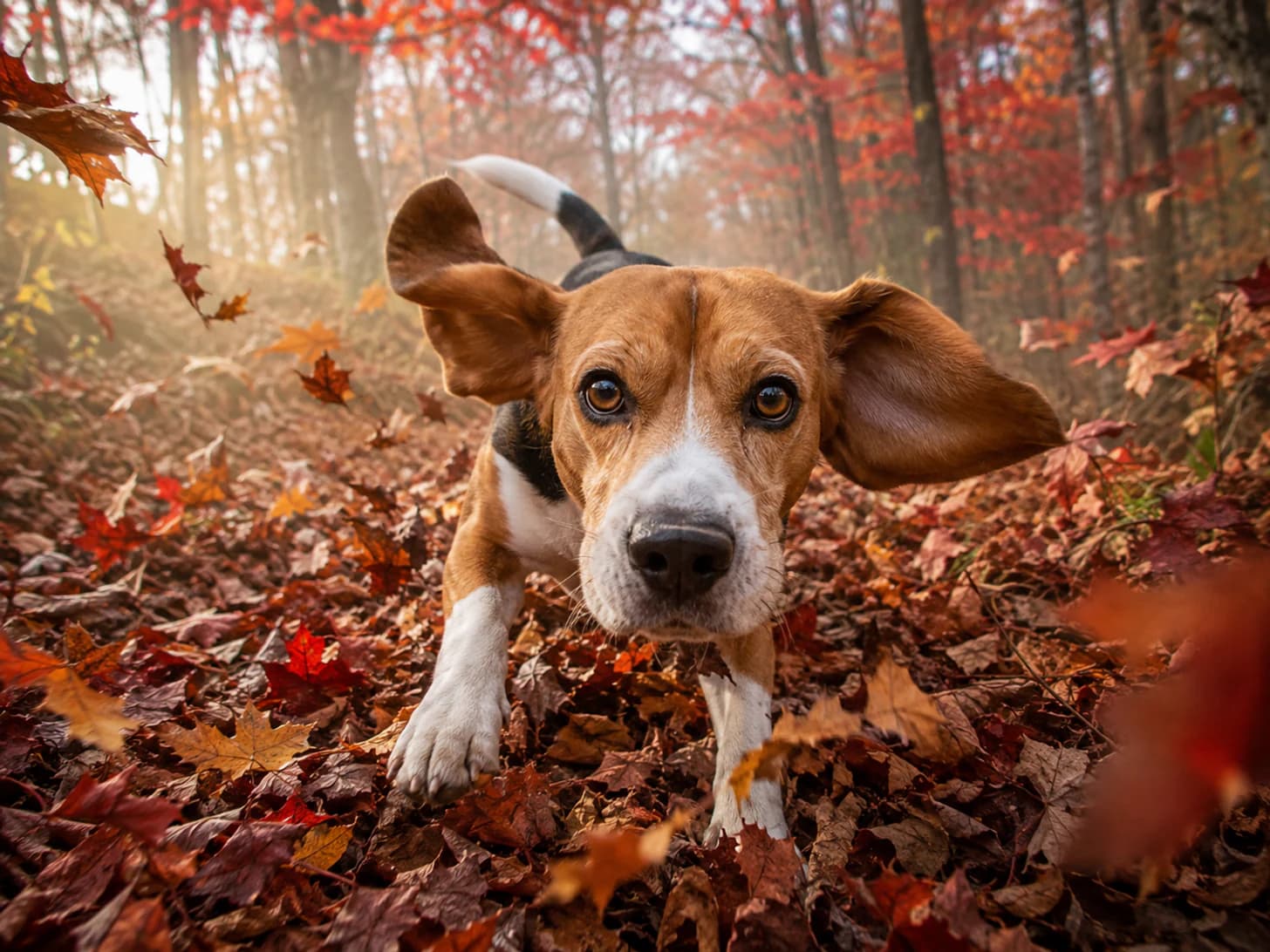 Copper investigates every single leaf, and there are, at a conservative estimate, thousands.