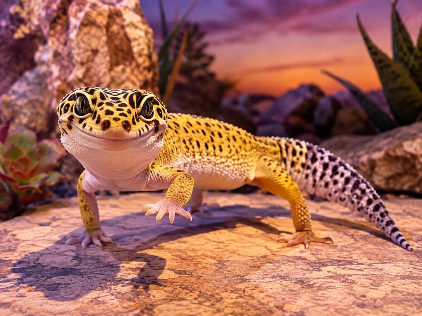 Nacho waves one foot at me from the warm rock and does not otherwise move all evening.