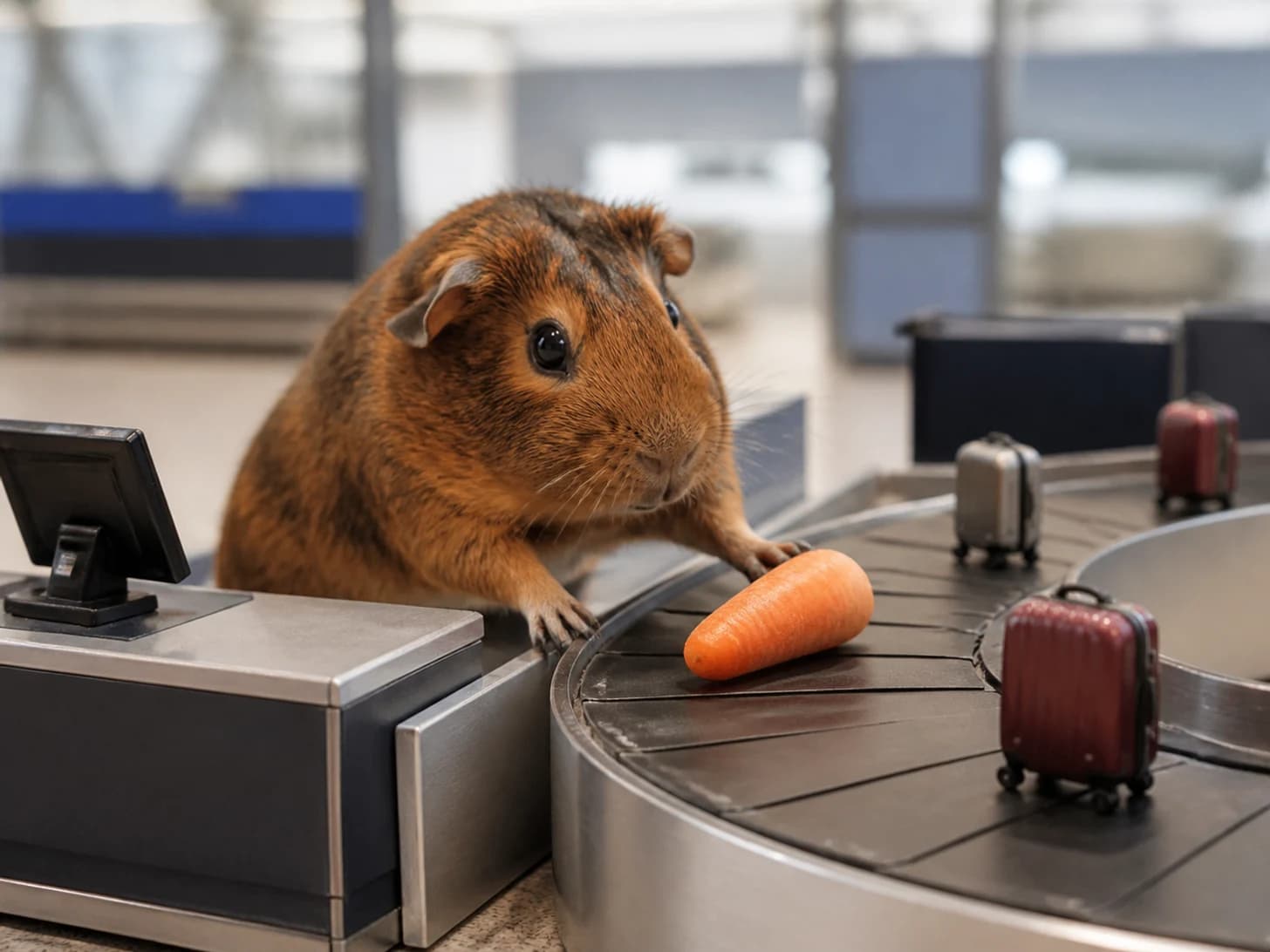 Comet checked one carrot and somehow sent every suitcase to the wrong terminal.