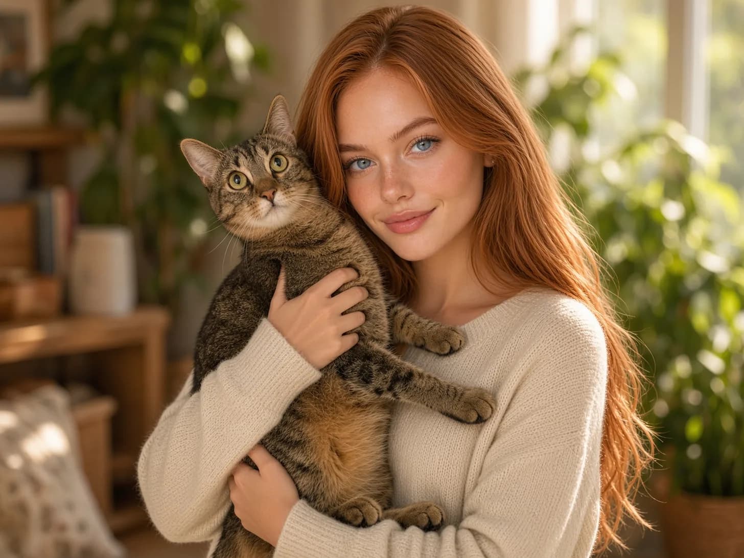 Anna, a domestic shorthair