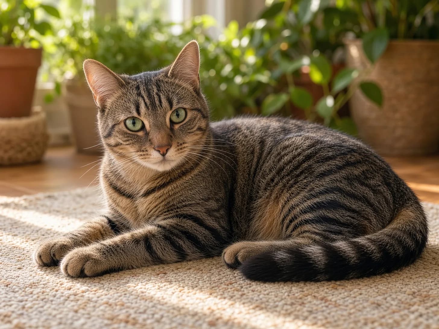 Anna, a domestic shorthair