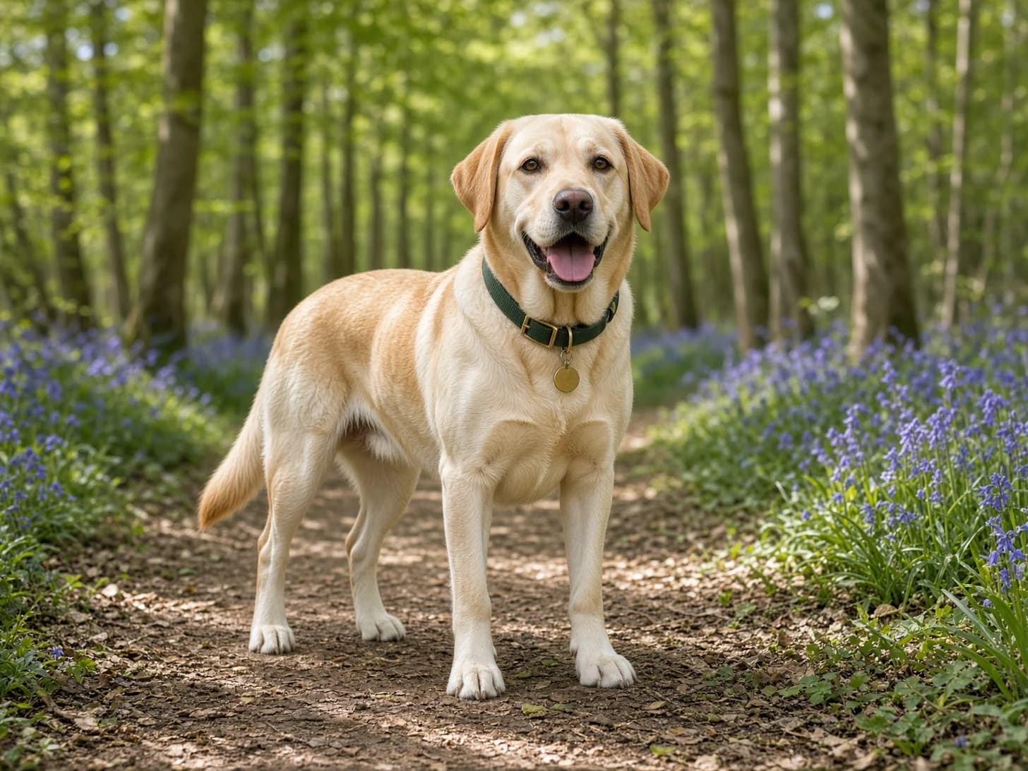 Bramble, a labrador retriever