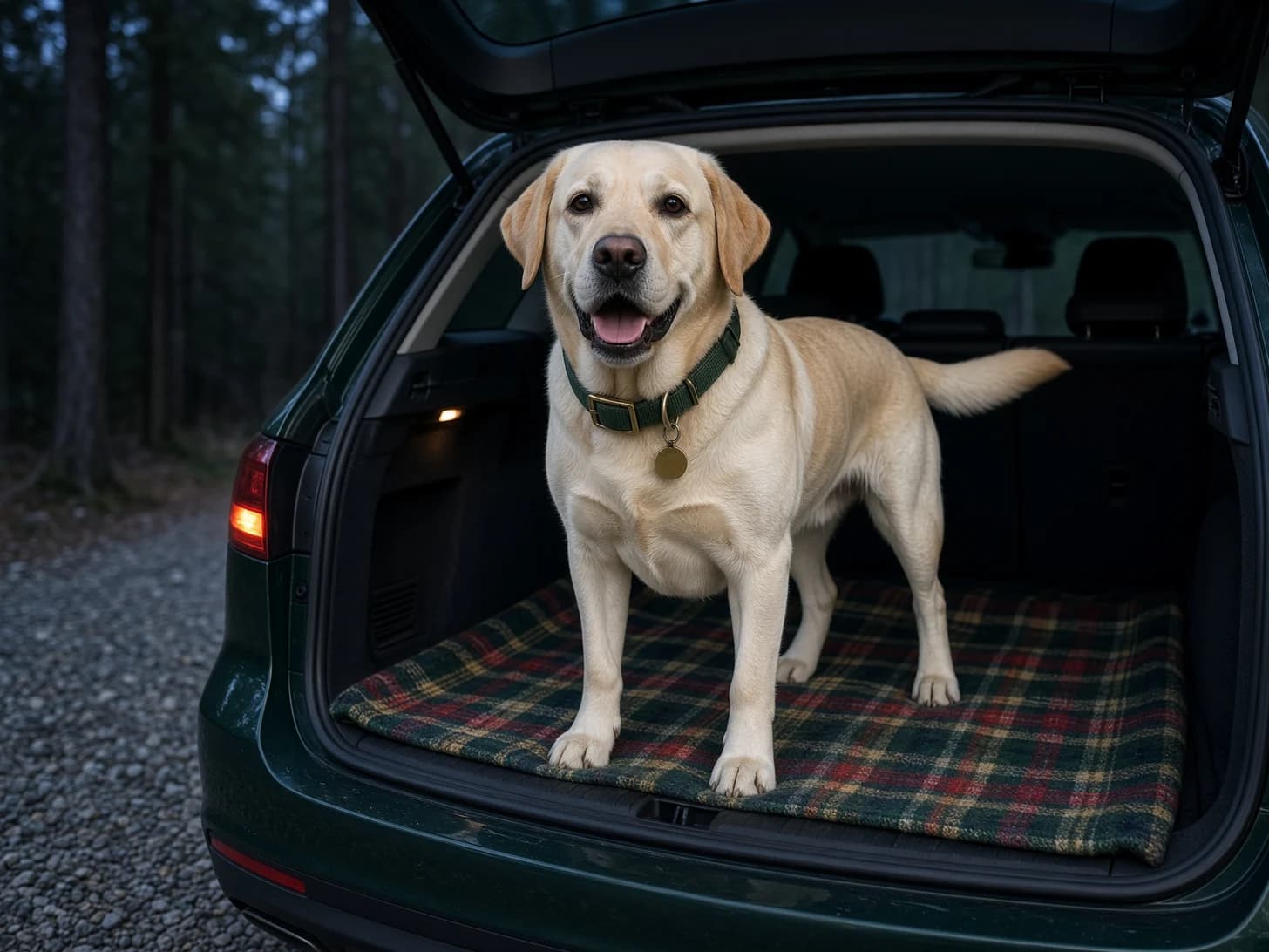 Bramble, a labrador retriever