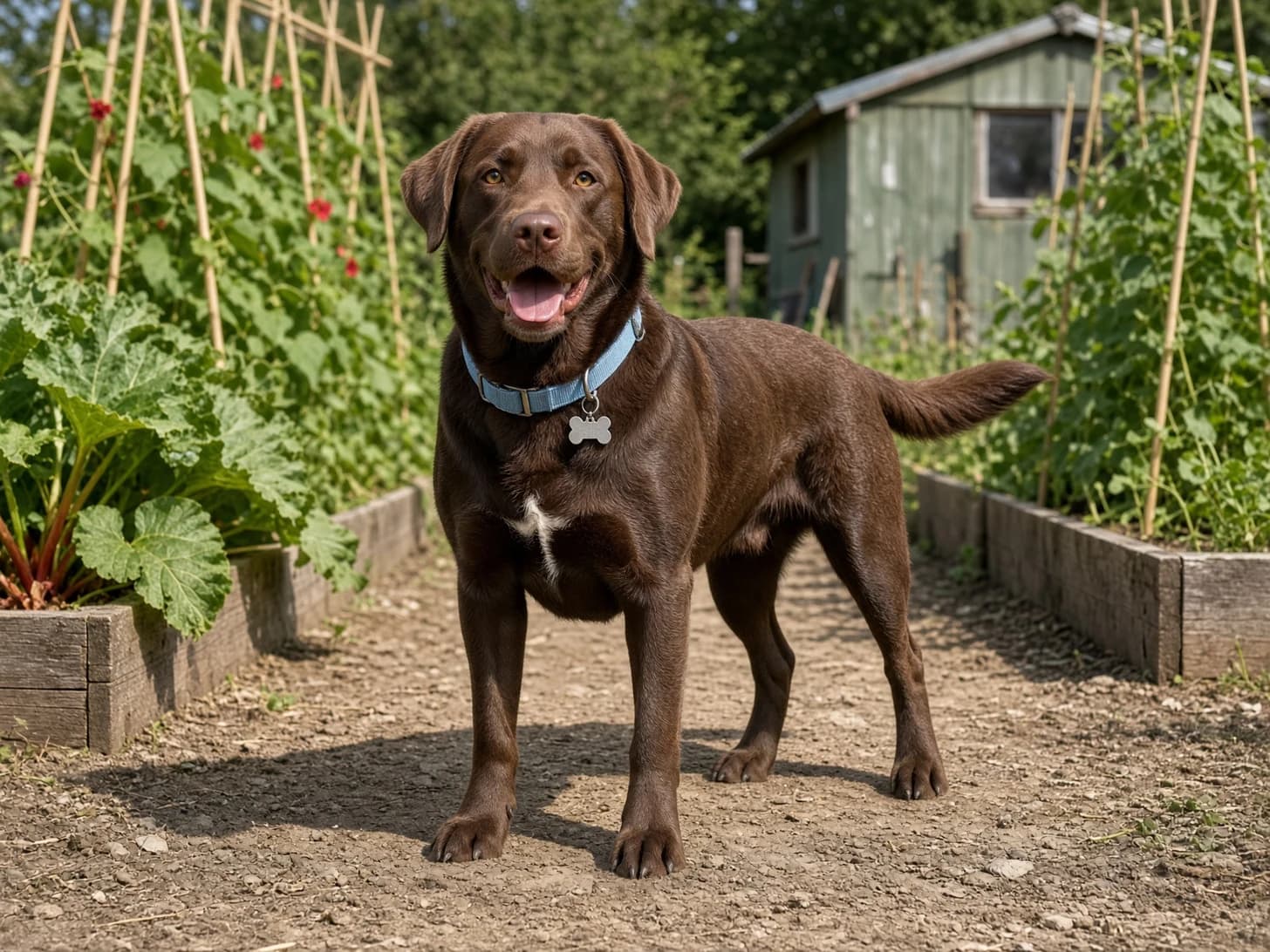 Rufus, a labrador retriever