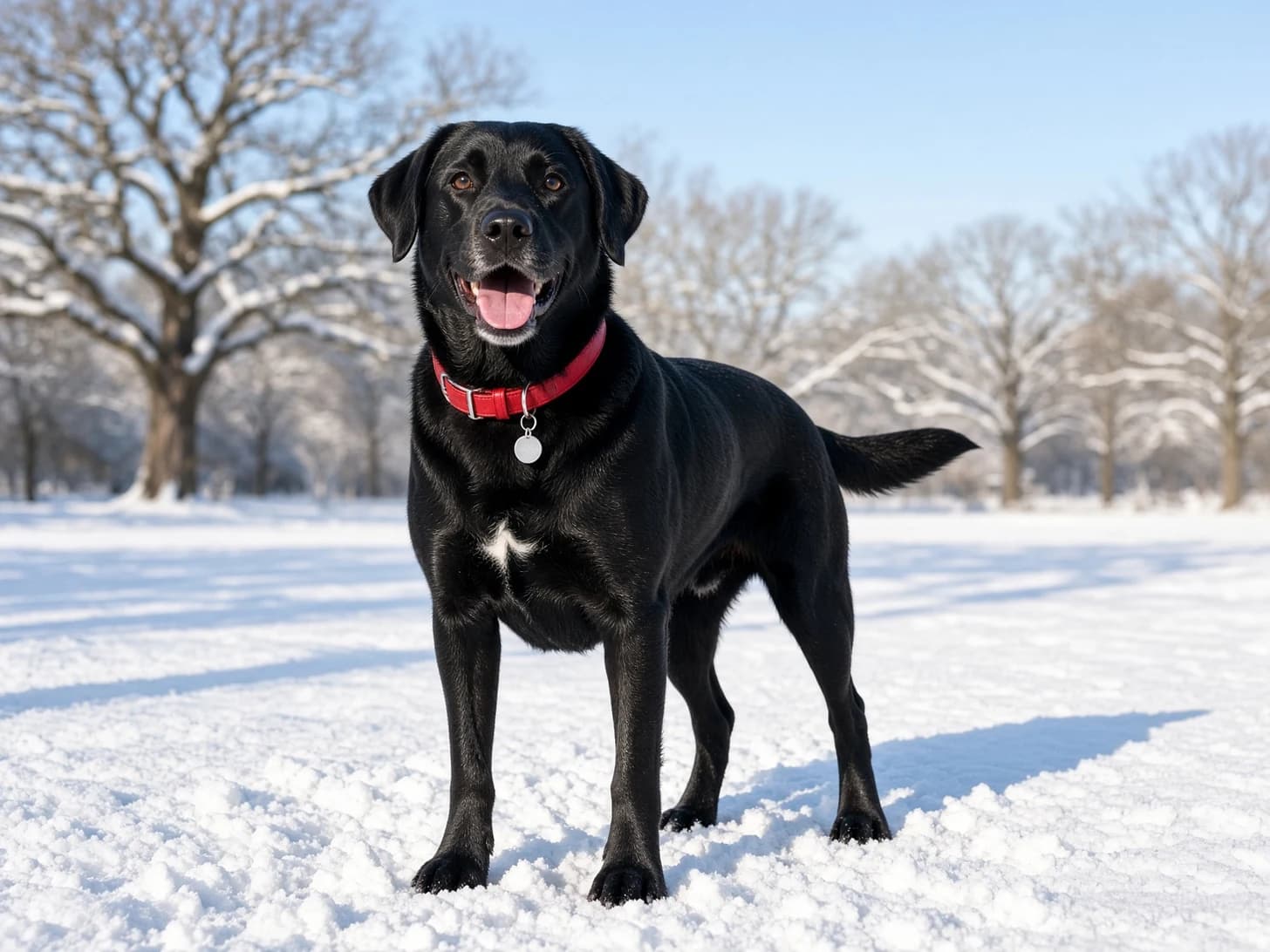 Winnie, a labrador retriever