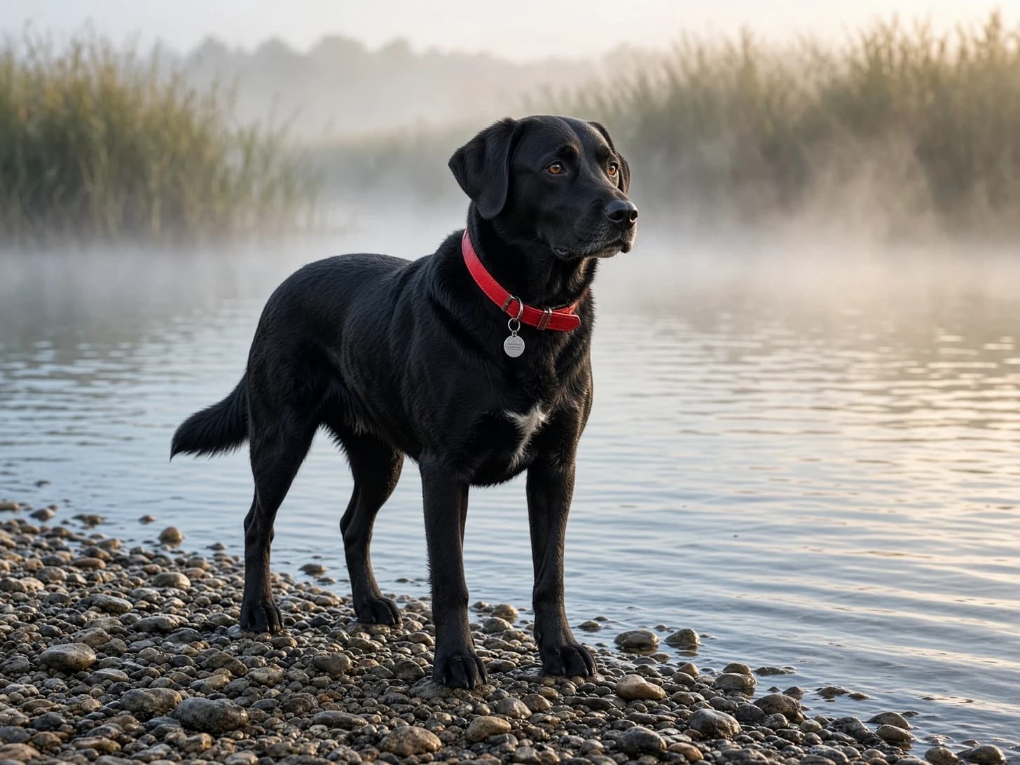 Winnie, a labrador retriever