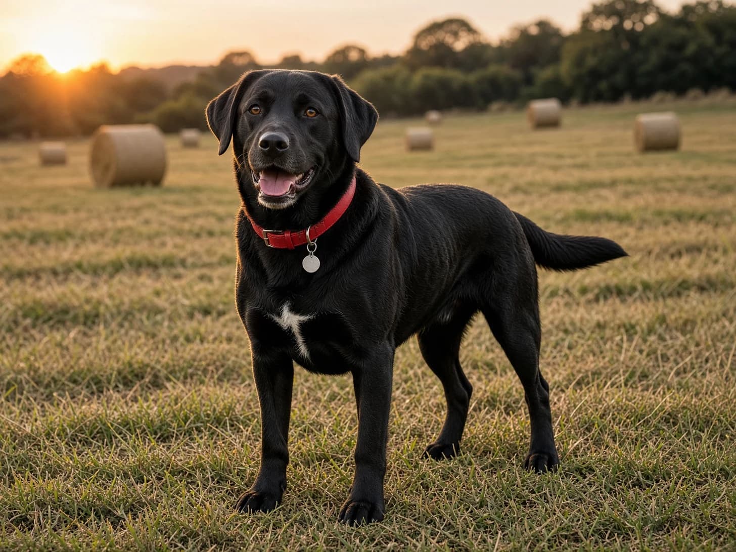 Winnie, a labrador retriever