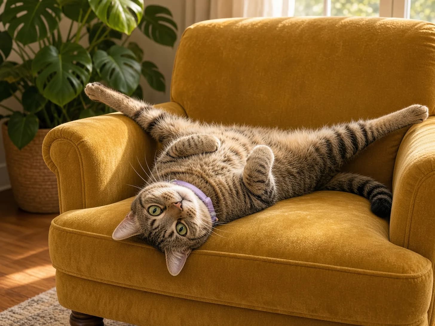 Pepper, a domestic shorthair