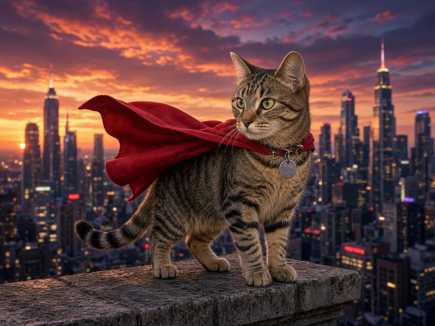 Pepper, a domestic shorthair
